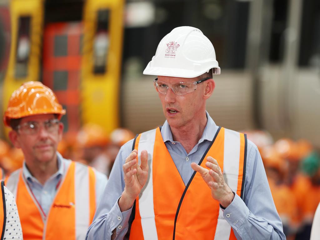 Minister for Transport Mark Bailey. Picture Lachie Millard