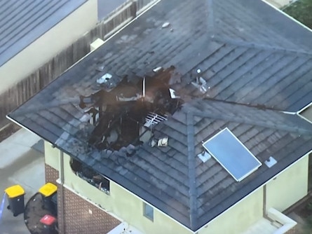 Firefighters are believed to have battled through temperatures of up to 500C while rescuing the residents. Picture: 7News