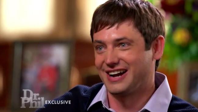 JonBenet’s brother Burke was criticised for smiling while speaking of his sister’s murder on Dr Phil last week. Picture: Dr Phil