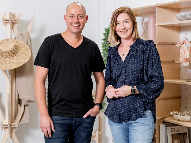 IsoKing Managing Director Jeremy Fleming and his wife Tabitha started the business. Picture: Supplied