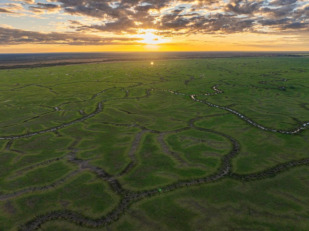 Tourism leaders in Queensland’s Outback are promising a once-in-a-decade season with refreshed Channel Country offering spectacular scenery after recent flooding. Picture Sean Scott for Outback Tourism Association.