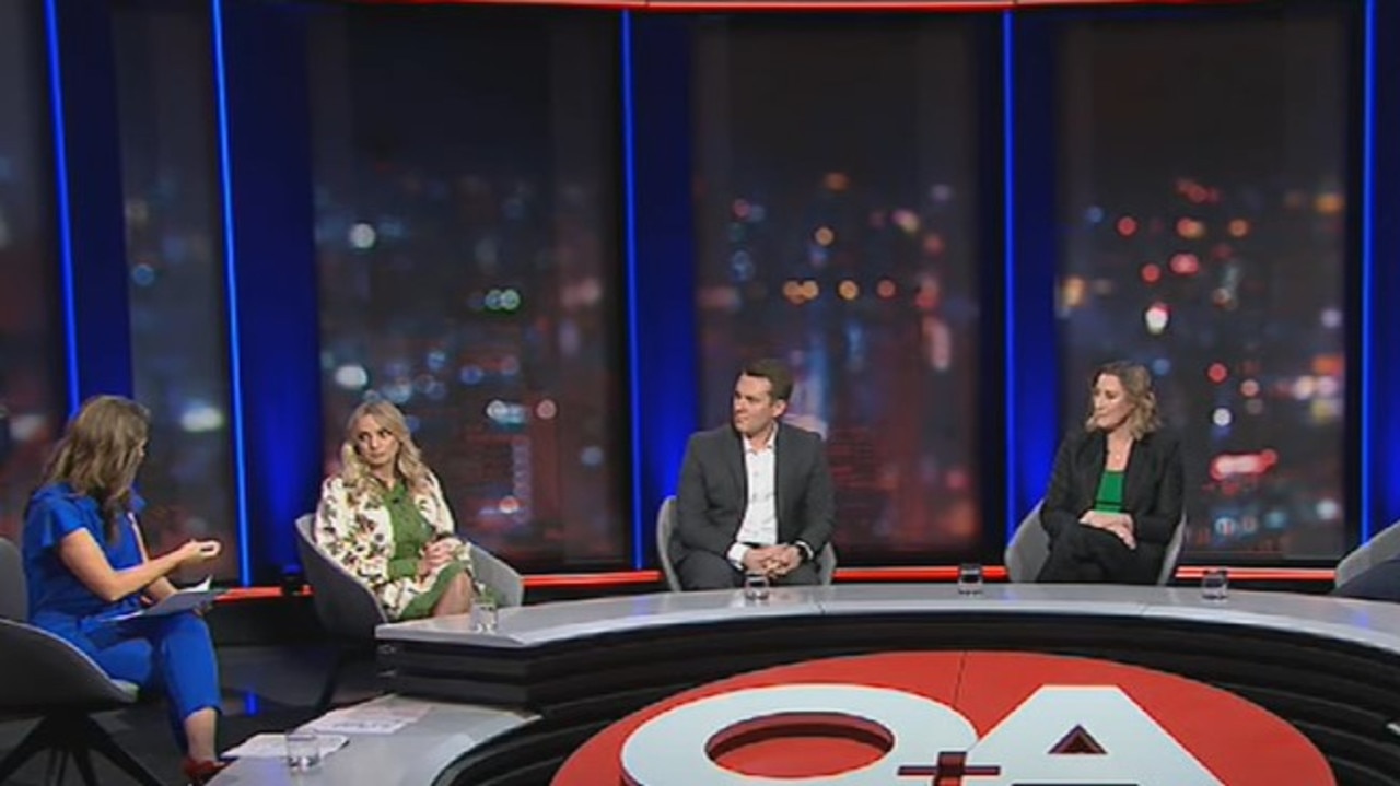 Mr Rubiales’ kiss was condemned by the entire panel on the show. Photo: ABC