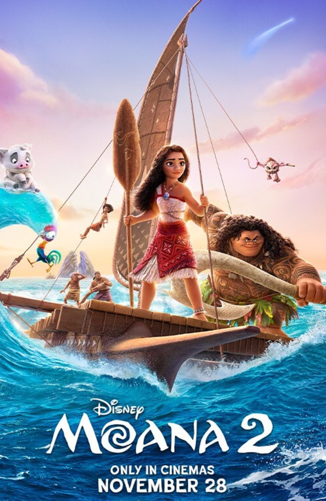 Moana returns with an action-packed sequel after an eight-year wait.