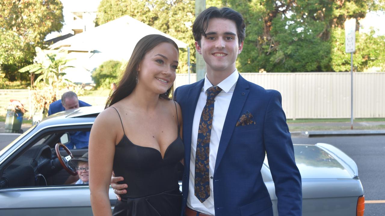 Lillian Anderson and Austin Horn at the Sunshine Coast Grammar School formal on November 17. Picture: Sam Turner