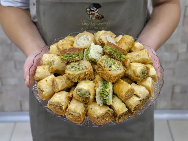 An assortment of Baklawah sweets. Picture: Jenifer Jagielski