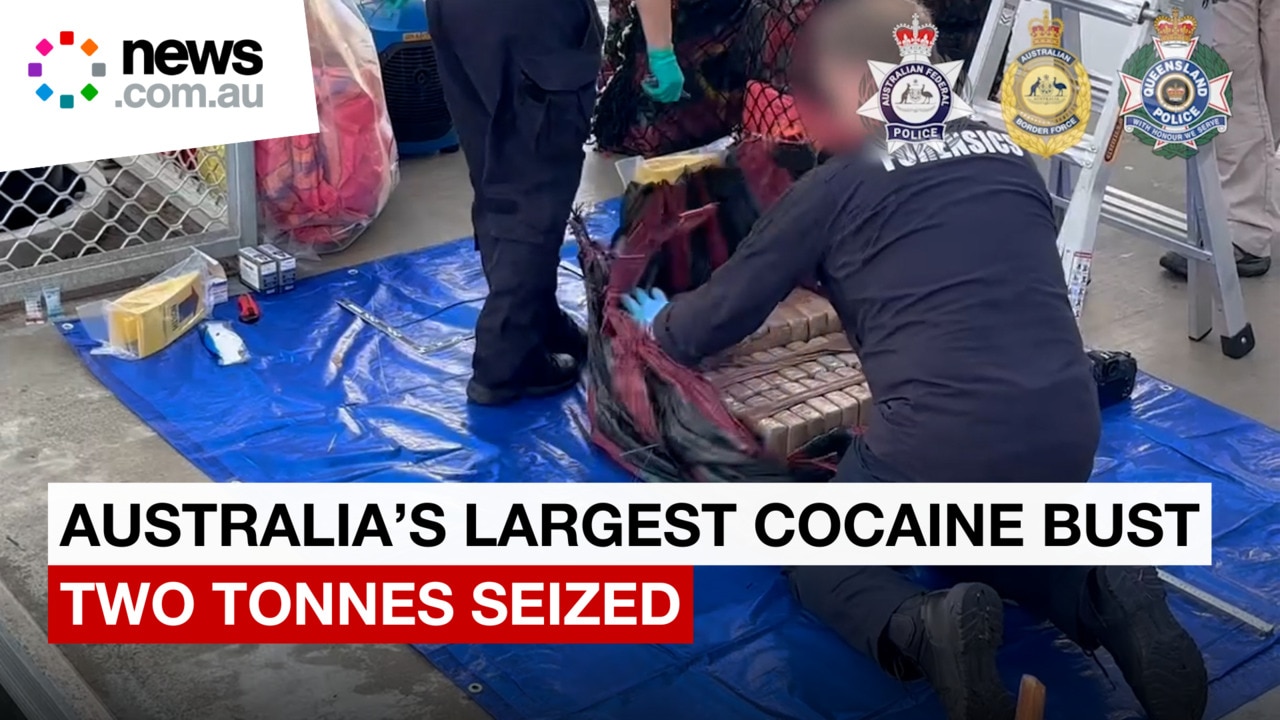 Police uncover massive haul in biggest drug bust ever