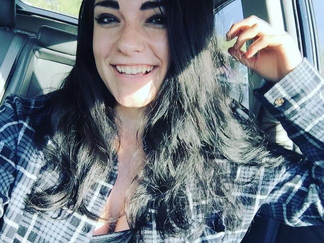 It wasn’t the first time Madi Kohn has received an unwanted d*** pic from a dude online, she says. Picture: Instagram