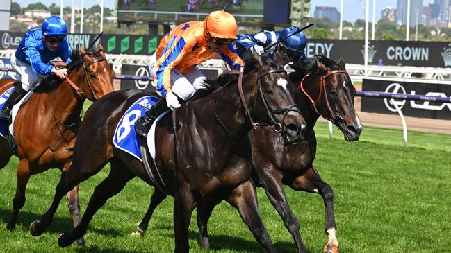 Punters are stepping in to back Imperatriz in the Lightning Stakes. Picture: Vince Caligiuri/Getty Images