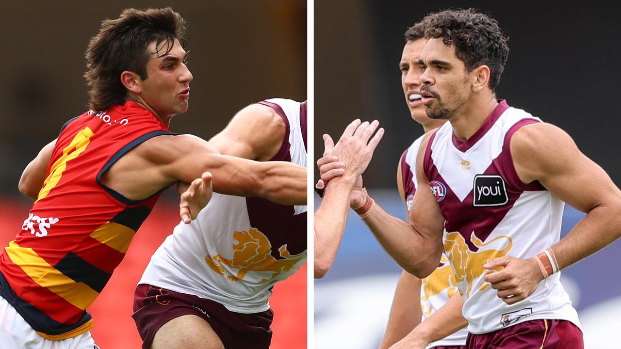 The Brisbane Lions have flexed their muscle to brush aside the Adelaide Crows with ease. 3-2-1