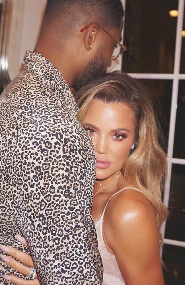 Khloe Kardashian and Tristan Thompson before they split. Picture: Khloe Kardashian/Instagram