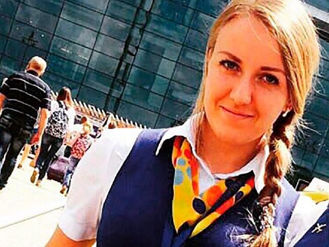 Anastasia Slavinskaya, 29, was one of the six crew members. Picture: Supplied