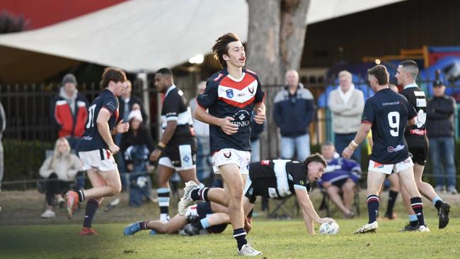 Riley Burke was the CCRL rookie of the year. Picture: Jodie Ward