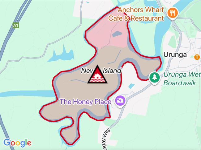 NSW floods: Suburbs at risk. Picture: Hazards Near Me NSW