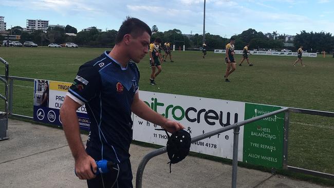 Redcliffe SHS forward leader Matthew Bennett.