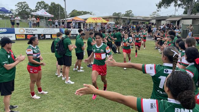 The Wynnum Manl’s Jordan Hotere was part of the Connell side.