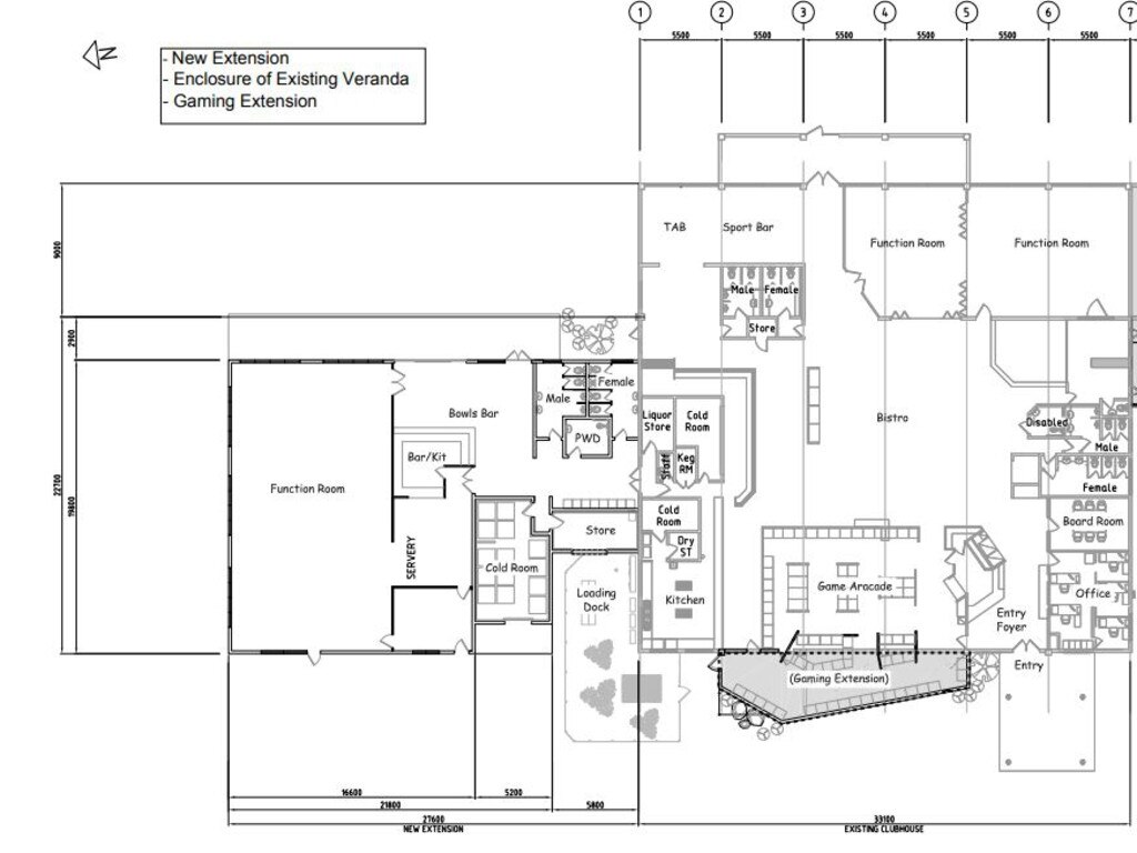 Proposed plans for Western Suburbs Leagues Club expansion in 2013.