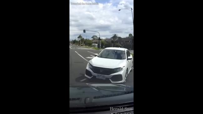 Dashcam Footage Captures Shocking Dandenong Crash | Herald Sun