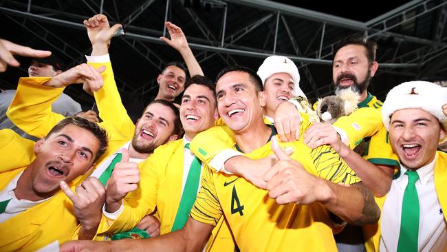 Tim Cahill was a fan favourite for many years with the Socceroos.