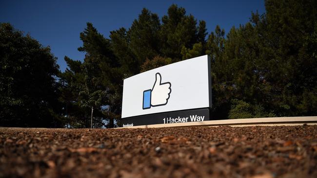 Facebook suffered a mass outage on Tuesday. Picture: Josh Edelson / AFP