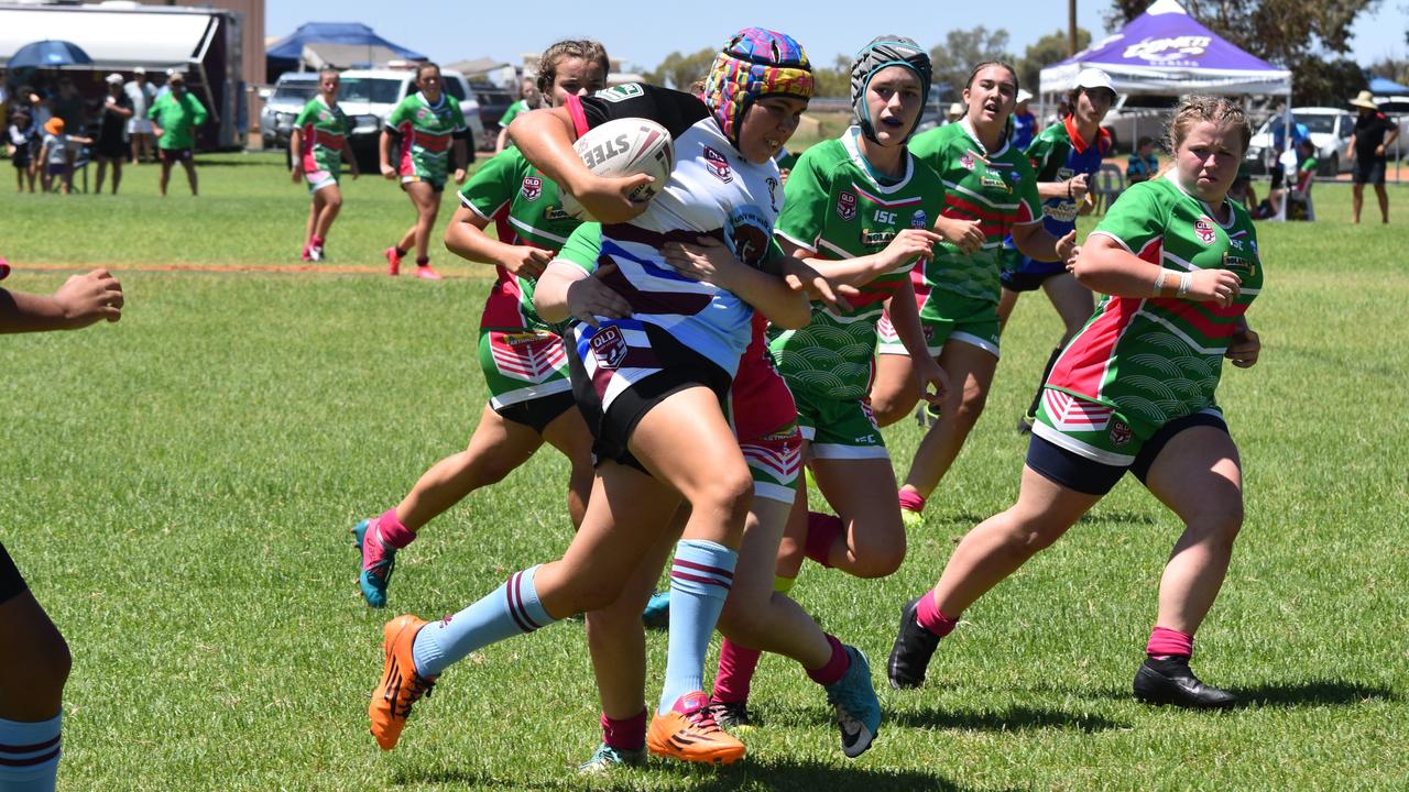 Western Ringers v Gatton/Valleys U17 girls. Adrian Vowles Cup 2020.