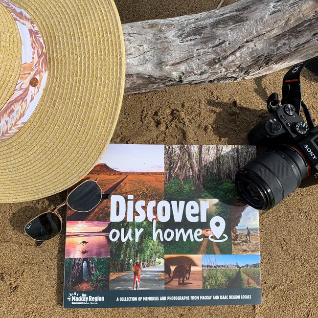 Mackay Isaac Tourism launched its Discover our home coffee book showcasing a Mackay and Isaac region residents' photographs of their region. Picture: Contributed