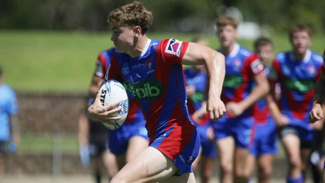 WilliamManningHAROLD MATTS Picture: Warren Gannon Photography. NSWRL Junior Reps 2025 Round 3. Harold Matthews Cup - Penrith Panthers vs Newcastle Knights at Windsor Sports Complex, 15 February 2025