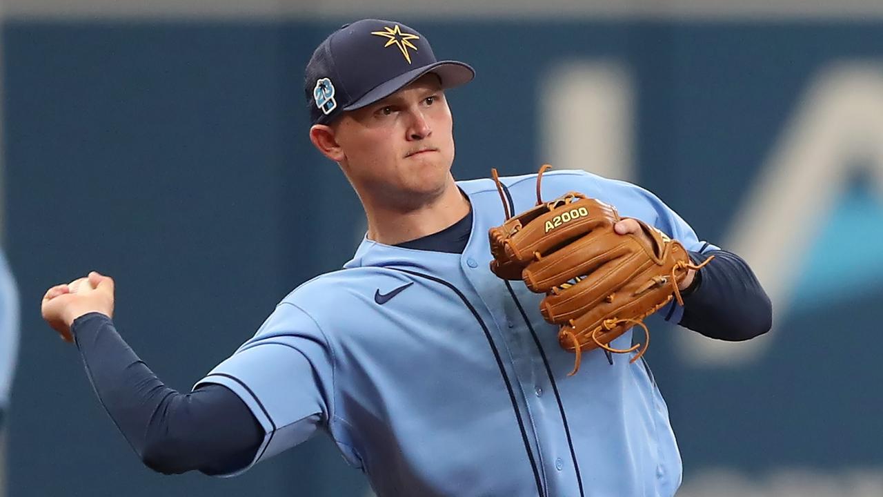 Tampa Bay Rays' Curtis Mead (25) against the St. Louis Cardinals