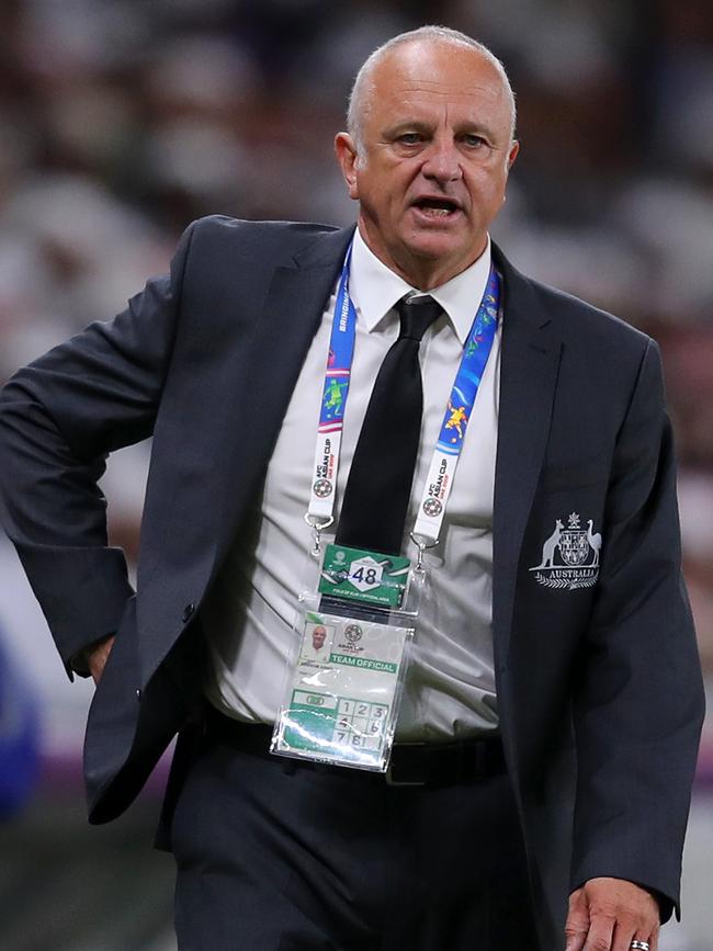 Graham Arnold’s Olyroos need a result against South Korea. Pic: Getty Images