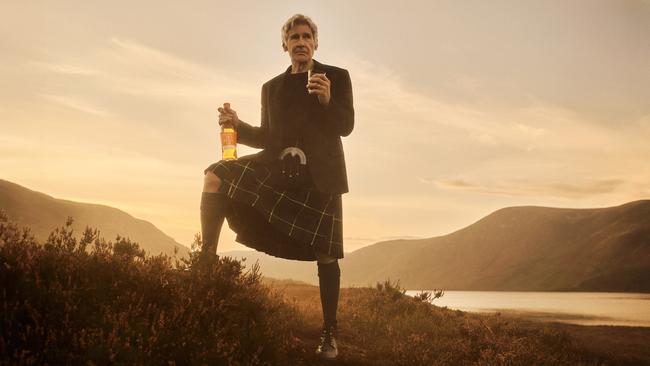 Harrison Ford for Glenmorangie whisky.