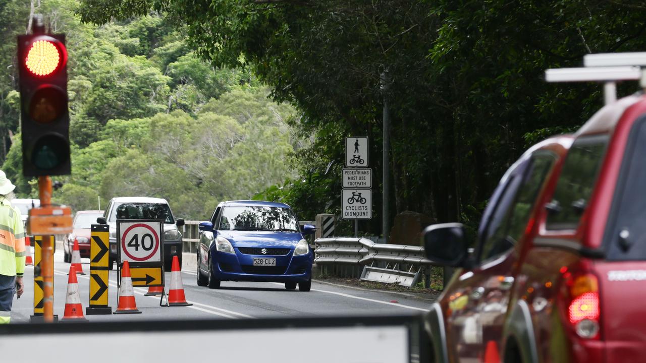 The Kuranda River bridge on the Kennedy Highway has undergone extensive investigations. Picture: Brendan Radke