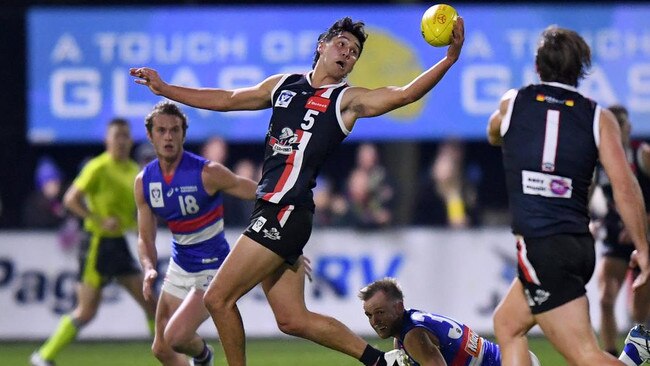 Kai Owens in action for the Dolphins. Picture: Morgan Hancock/AFL Photos