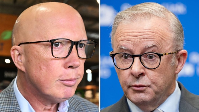 Peter Dutton and Anthony Albanese have been dubbed 