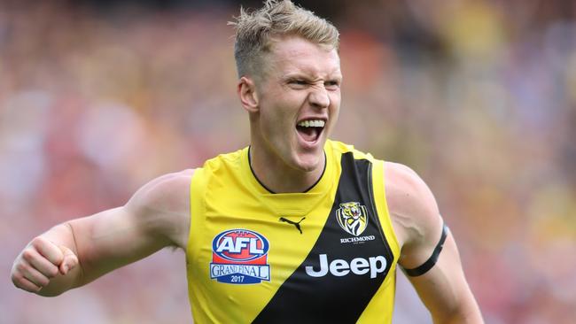 Josh Caddy proved the perfect pick up for the Tigers. Picture: Alex Coppel