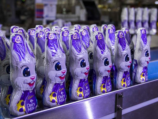 The British chocolate giant is known for its famous bunnies and eggs. Picture: Wayne Taylor