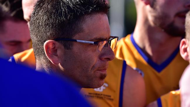 Taylors Lakes coach Charles Cuzzupi. Picture: Jamie Morey