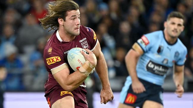 Pat Carrigan had a cracking opening game of the series for Queensland. Picture: NRL Imagery