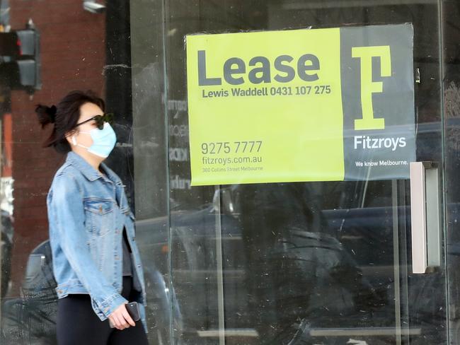 A quiet Chapel St in Prahran on day one of a strict six week COVID-19 lockdown in Melbourne. Monday, July 3, 2020. Picture: David Crosling