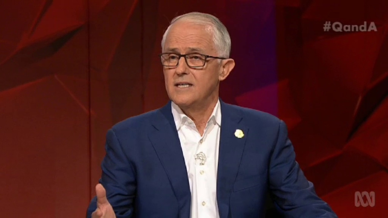 It comes just two weeks after Mr Turnbull blasted Mr Abbott on a Q&amp;A special.