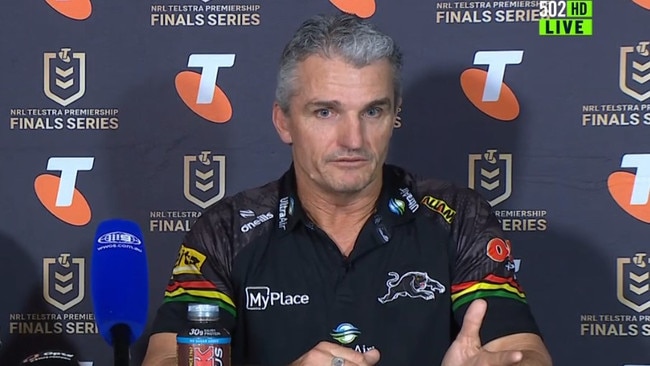 Ivan Cleary has lashed the Bunker in an extraordinary press conference. Photo: Fox Sports