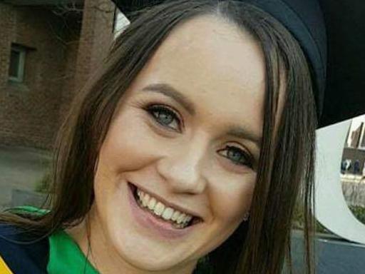 Mary Ellen Molloy, 26, tragically died in South Melbourne when a tree struck her car.