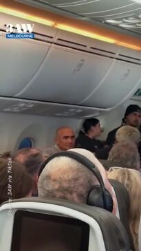 Wild fight on Jetstar flight to Bali