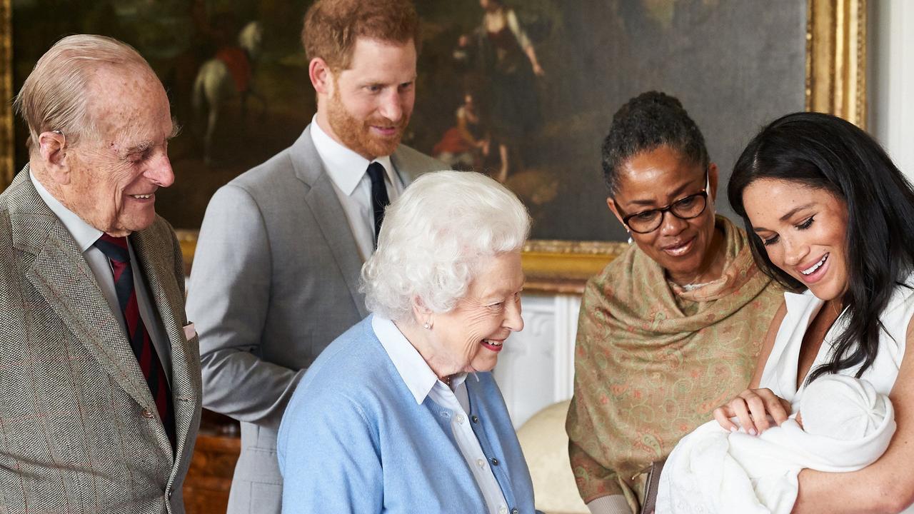 The Queen and Prince Philip met Archie when he was a newborn but haven’t seen him much since. Picture: Chris Allerton/SussexRoyal via Getty Images