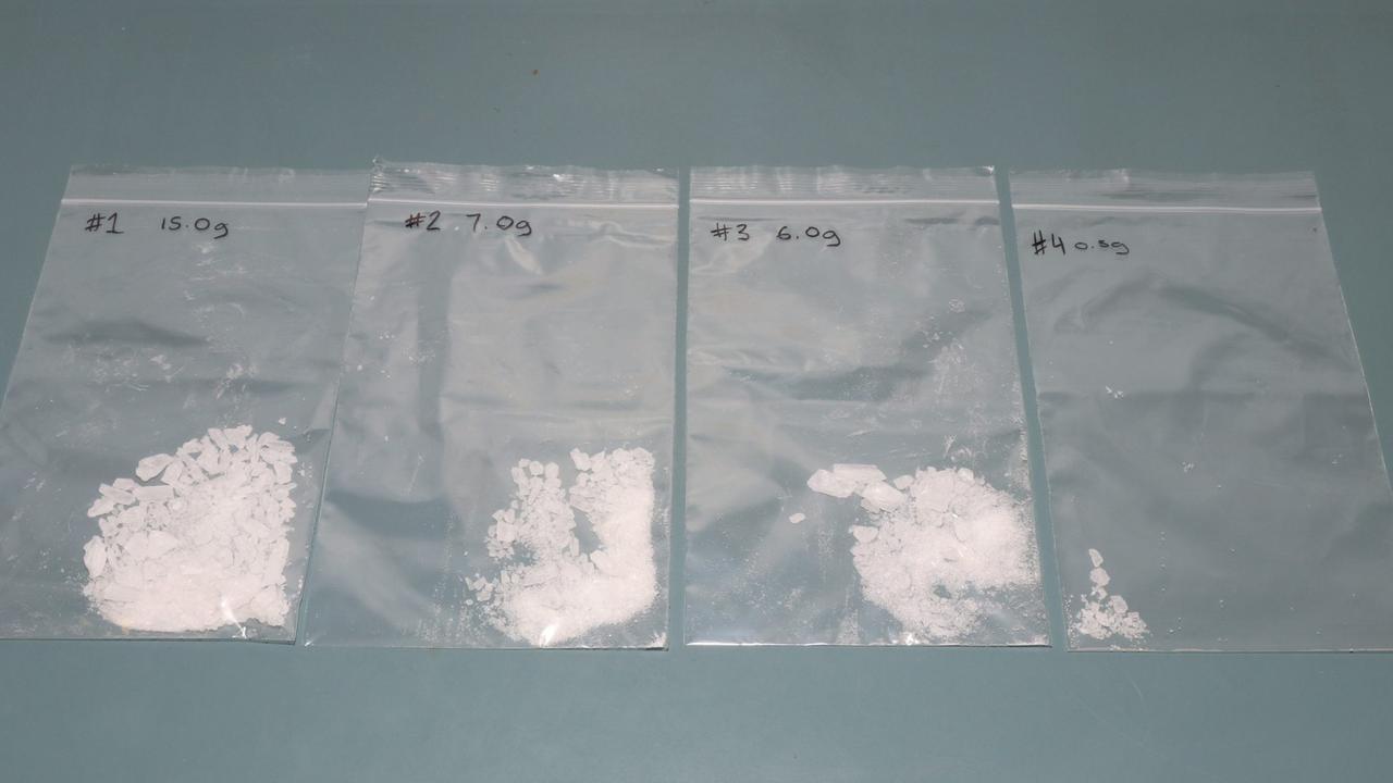 Some of the drugs seized in 2021.