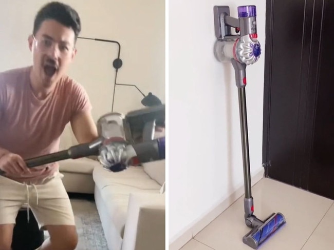 'Simply great' Dyson vac drops to super low price. Picture: TikTok/@isaacencasa.