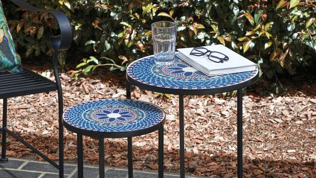 Marketlane Amalia Mosaic Table Set of 2 will be one of many products available at Coles’ new online marketplace. Picture: Supplied