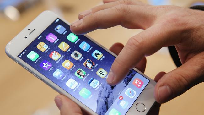 Apple has faced lawsuits from consumers since admitting it slowed down performance to adjust for batteries. Pic: Getty Images