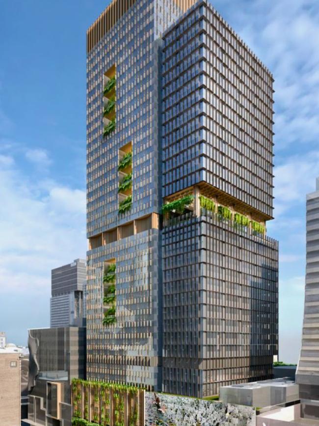 An artists' impression of the 150 Elizabeth St.