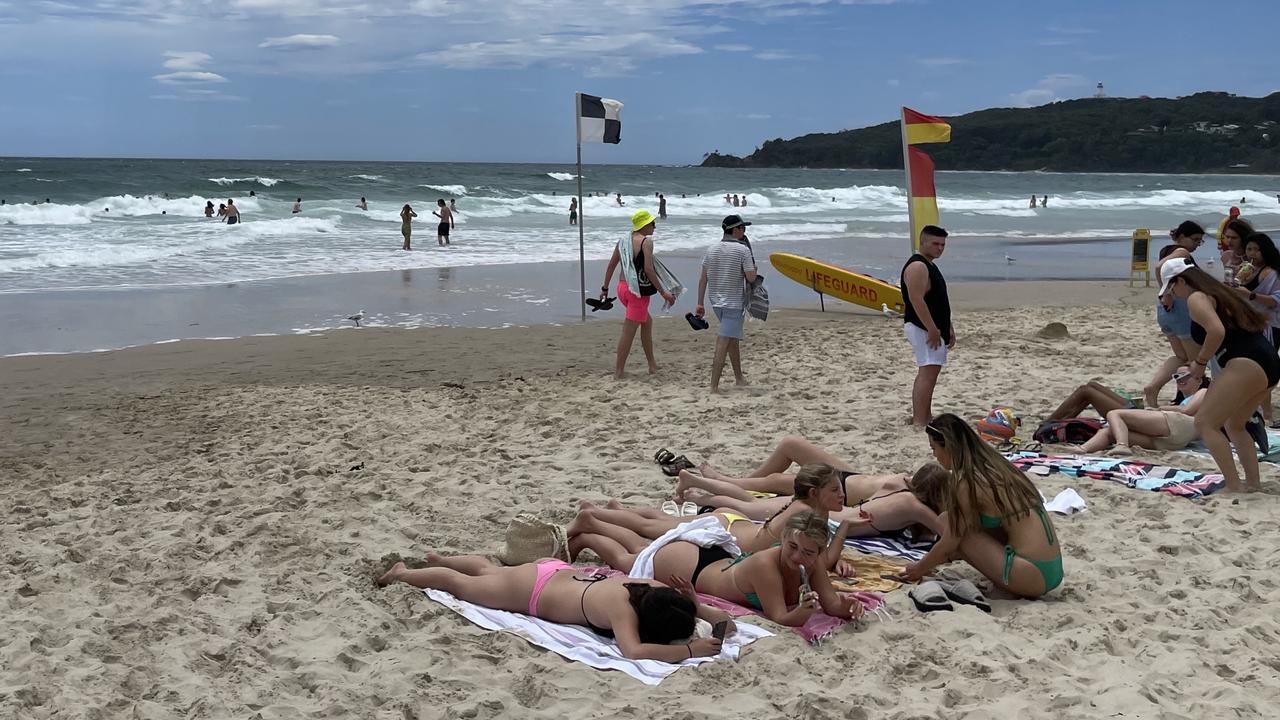 Byron Bay Schoolies. Picture: Savannah Pocock