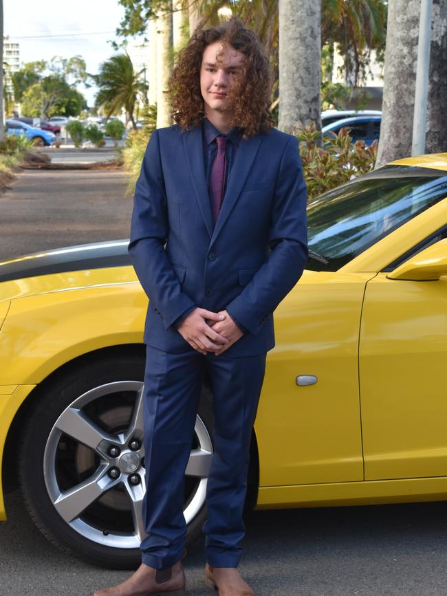 Mackinly Line at the Sarina State High School formal at the MECC, Mackay, on Thursday November 19. Picture: Zizi Averill