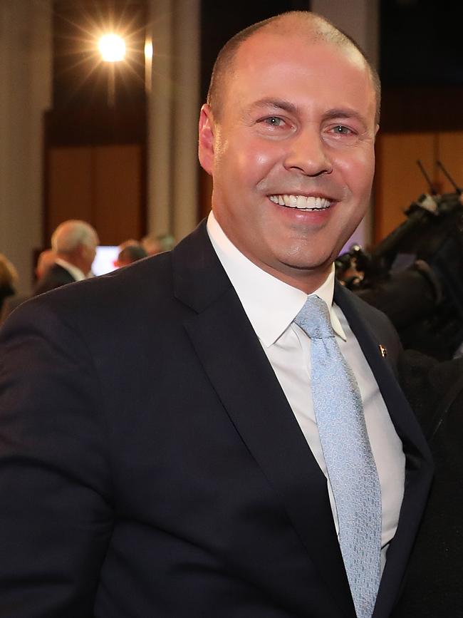 Treasurer Josh Frydenberg has flagged a population boom. Picture: Kym Smith